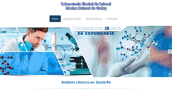 Desktop Screenshot of labfiorinidebelucci.com